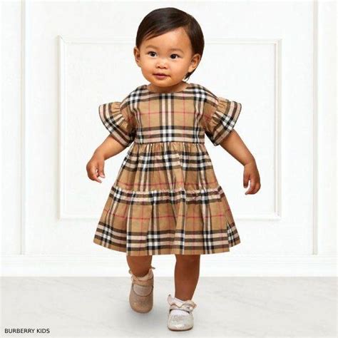 burberry inspired dress baby girl|burberry baby dress price.